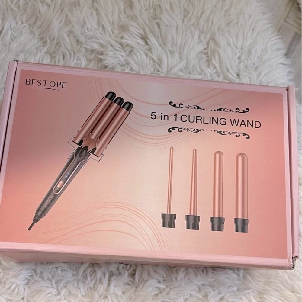 5 in one curling wand Brand New